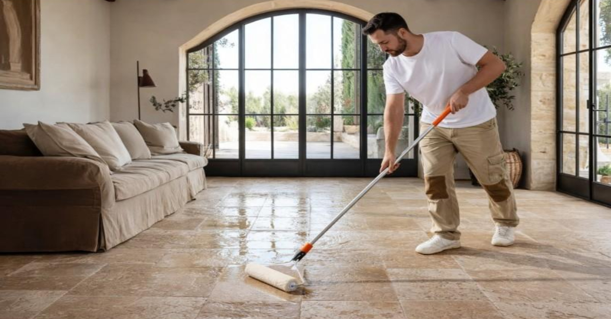 Marble Floor Polishing